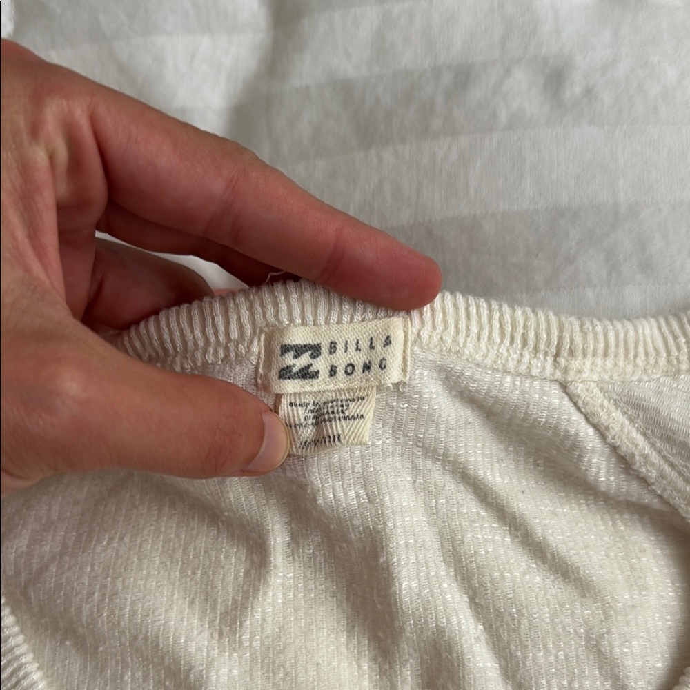 Billabong Off-White Knit Top
